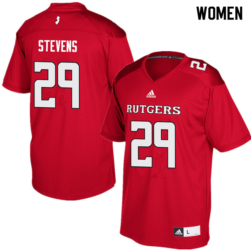 Women #29 Lawrence Stevens Rutgers Scarlet Knights College Football Jerseys Sale-Red - Click Image to Close
